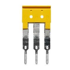 Mostek poprzeczny 3-torowy, raster 5,1mm żółty ZQV 2.5/3 1608870000 /60szt./
