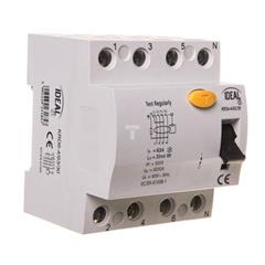 Wyłącznik różnicowoprądowy 4P 63A 0,03A typ AC KRD6-4/63/30 23185
