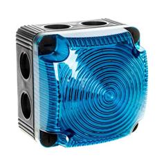 Sygnalizator ostrzegawczy niebieski 115-230V AC LED stały IP66 853.500.60