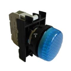 Lampka sygnalizacyjna B z LED 100-230V AC/DC niebieska T0-B0M0XM