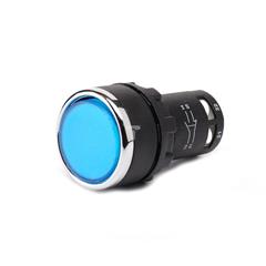 Napęd przycisku kryty 22mm 2Z niebieski T0-MB101DM