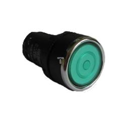 Napęd przycisku kryty 22mm 1Z 1R zielony T0-MB102FY
