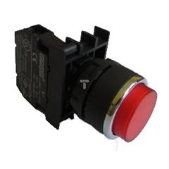 Przycisk wystający 22mm 1Z czerwony T0-B100HK