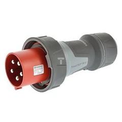 Wtyczka PowerTOP Xtra 125A 5p 6h 400V IP67 zaciski śrubowe styki niklowane MEN13225