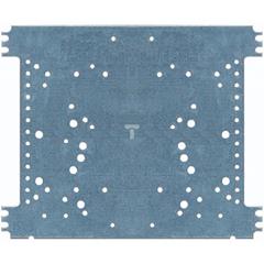Płyta montażowa metalowa 229x283x2,5mm K MP 2 HPL00473