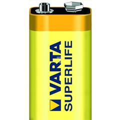 Bateria cynkowo-węglowa 6F22 9V /foliowane/ SUPERLIFE