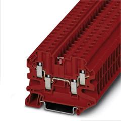 Złączka szynowa 4-przewodowa 4mm2 czerwona Ex UT 4-QUATTRO RD 3074460