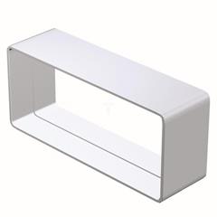 Łącznik kanału płaskiego 90x220 biały KP90-2