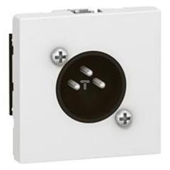 MOSAIC Gniazdo mikrofonowe XLR /męskie/ białe 078756