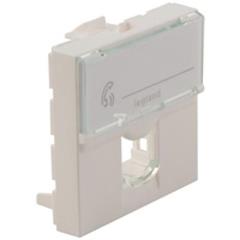 MOSAIC Adapter do złączy pojedynczych RJ45 Systimax0 biały 78602