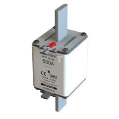 Wkładka NH2 500A 500V gL/gG podwójny wskaźnik 500NHG2B