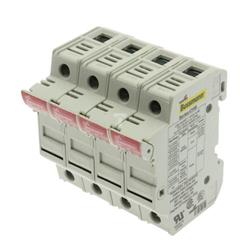 Podstawa wkładki cylindrycznej 10x38mm, 4P 32A, 690V AC, wskaźnik CHM4DIU