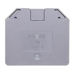 Pokrywa końcowa 2,2x52,8x47,3mm szara D-UT 16 3047206