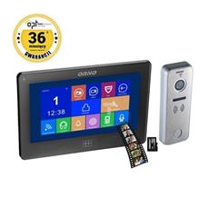 Zestaw wideodomofonowy OPT bezsłuch. kolor 7cali czarny dotykowy,menu OSD,pamięć, gn. na kartę SD,DVR,REX MEMO OR-VID-EX-1034