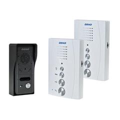 Zestaw domofonowy jednorodzinny z interkomem, bezsłuchawkowy, biały, ELUVIO INTERCOM OR-DOM-RE-920