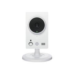 Kamera kompaktowa cube IP 2Mpix obiektyw 6mm oświetlacz IR 5m ONVIF PIR uSDHC audio: 1/1 5V DC biała DCS-2230
