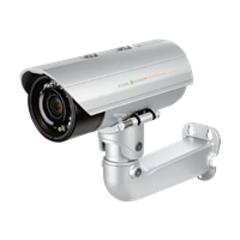 Kamera dualna Bullet 2Mpix oświetlacz IR 30m obiektyw 3-9mm ONVIF audio: 1/1 SDHC 12V DC/PoE IP66 biała DCS-7513