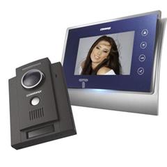 Zestaw wideodomofonowy bezsłuchawkowy jednoabonentowy monitor kolor 7cali niebieski CDV-70U blue/DRC-4CHC