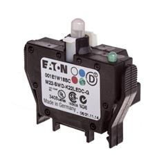 Styk pomocniczy 2P z diodą LED zieloną montaż czołowy SmartWire-DT 116011