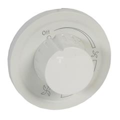 CELIANE Plakietka regulatora prędkości wentylatora biała 068088