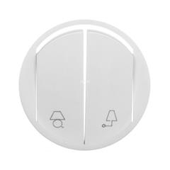 CELIANE Klawisz podwójny /światło/ biały 068192