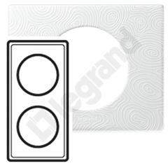 CELIANE Ramka podwójna porcelana dream 069352