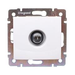 VALENA Gniazdo antenowe TV końcowe białe 774431