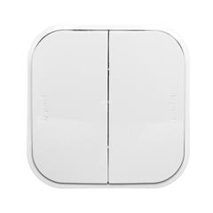 FORIX Łącznik schodowy podwójny biały 782406