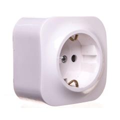 FORIX Gniazdo pojedyncze SCHUKO 16A białe 782420