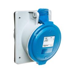 Gniazdo tablicowe 32A 3P 230V niebieskie IP44 P17 TEMPRA PRO 555284