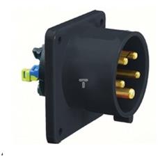 Wtyczka odbiornikowa tablicowa Quick-Connect proste 16A 4p 500V 7h IP44 28004