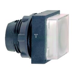 Główka przycisku podśw. biała kwadr. wyst. O22 z sam. powr. zing. LED ZB5CW113