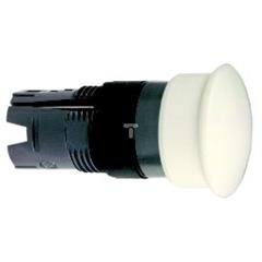 Główka przycisku, O 16, biała, kryty z sam. powr., bez ozn. ZB6AC1