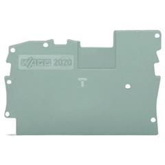 Ścianka końcowa szara 2020-1291 /25szt./