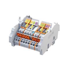 Listwa pomiarowa LPW 10 torowa z ochrona przeciw przepieciowa 75V AC 847-102/000-001