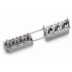 Gniazdo 6-polowe 1,5mm2 5xL, 1xPE szare 730-106 