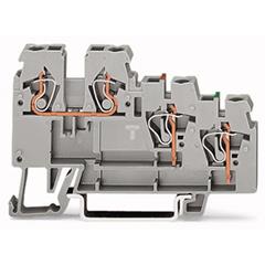 Złączka 3-przewodowa do elementów wykonawczych szara 270-585 