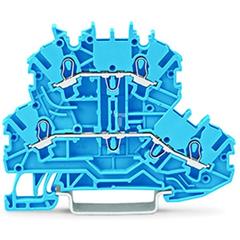 Złączka przelotowa 2-przewodowa niebieska 2000-2204 TOPJOBS 