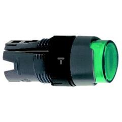 Główka przycisku podświetlanego, O 16, wyst., ziel. z sam. powr. 12...24V ZB6AE3