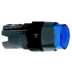 Główka przycisku podświetlanego, O 16, nieb., wyst., z sam. powr. 12...24V ZB6AE6