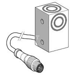 Czujnik indukcyjny XSE 26x26x45, plastik, Sn10mm, 12...48 V DC, M12 2m XSEC1071334