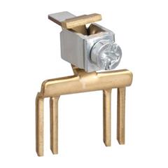 Łącze równoległe dla styczników miniaturowych z zaciskami śrubowymi, 4 bieg LA9E02