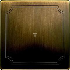 Płytka sensorowa, mosiądz antyk, Artec/Antique MTN573743