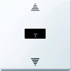 Przycisk żaluzjowy z odbiornikiem IR i przyłączem czujnika, B.A, P, Sys M MTN588025