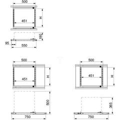 Spacial SF/SM część. 19 szafa, 355mm NSYRSWP6