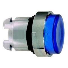 Główka przyc. podśw. nieb. wyst., O22, z sam. powt. zint. LED ZB4BW163