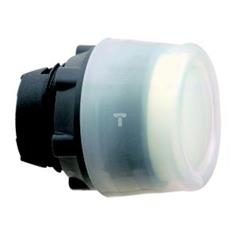 Główka przyc. biała kryta O 22, z sam. powr. -bez ozn. ZB5AP18