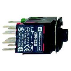 Zestaw św. z korpusem/kołn. moc. do żarówki żar. LED 3...24V 1NO+1NC ZB6ZH05B