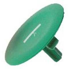 Wkładka ziel. , I, do okrągłych przycisków O 22mm ZBA331