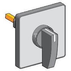 Głowica oper. 60x60mm, czarny uchwyt KDD1H